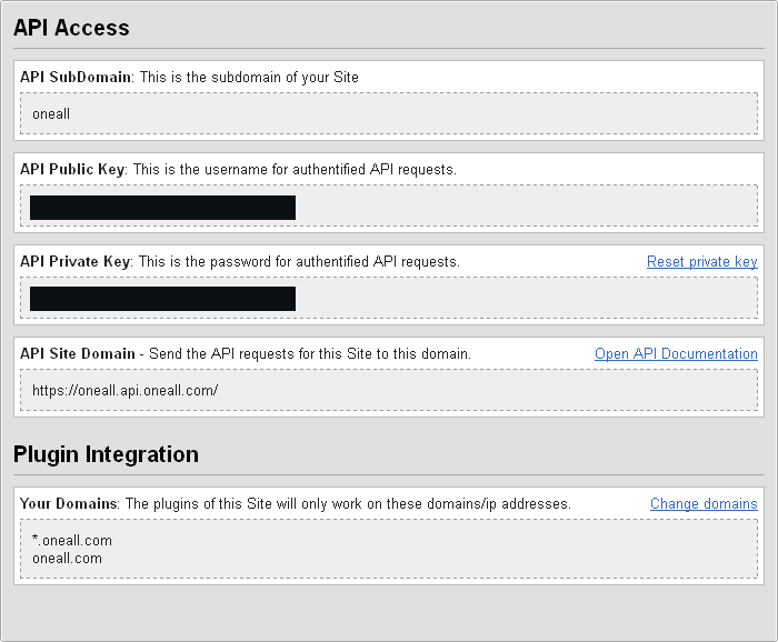 API Access
